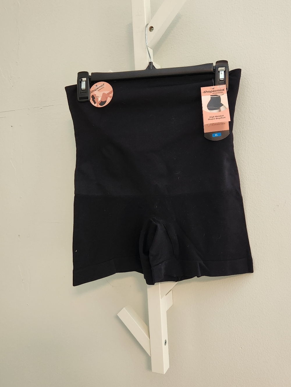 New With Tags, Shapermint Essentials High Waisted Shaper Boyshort NWT Black XL